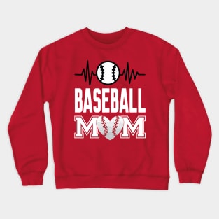 Baseball Mom Crewneck Sweatshirt